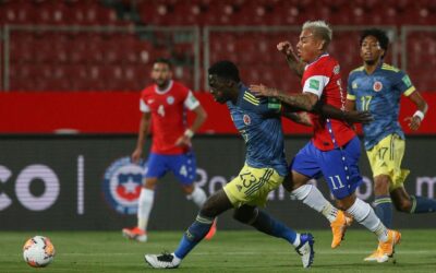 ASÍ LE HA IDO A COLOMBIA FRENTE A CHILE