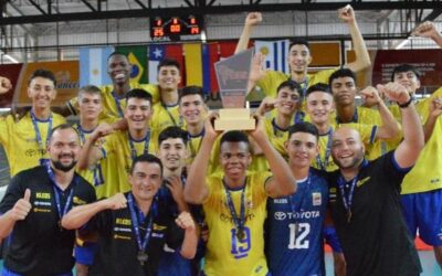Bronce para Colombia en el Sudamericano U19 de Voleibol Masculino