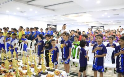 Campoalegre se vistió de fútbol.