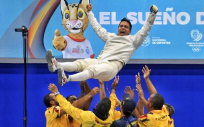 Siete oros colombianos en el segundo día de competencias en Asu 2022