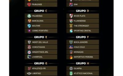 Lista La Libertadores 2023