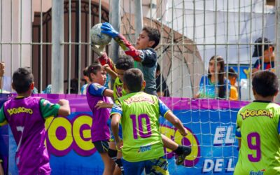 Fiesta deportiva por cuenta de la Copa Yogurcito.