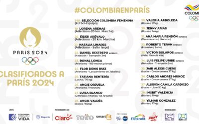 Llegamos a 39 atletas clasificados a París 2024