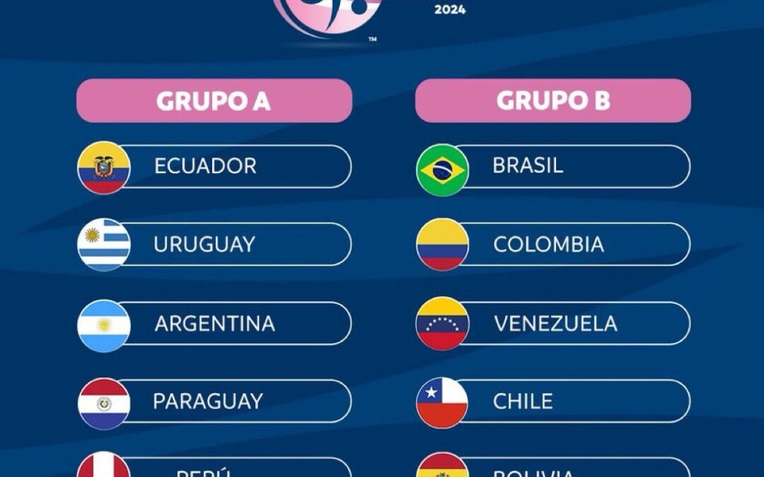 Colombia, en el grupo B del Sudamericano Femenino Sub-20