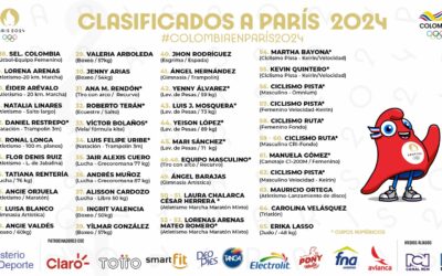 Colombia llegó a 65 clasificados para París 2024