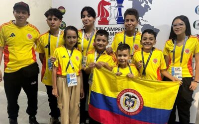 Seis títulos para Colombia en el Panamericano Escolar de Ajedrez