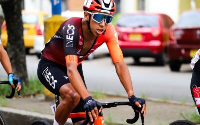 Egan Bernal doble campeón nacional en Bucaramanga.